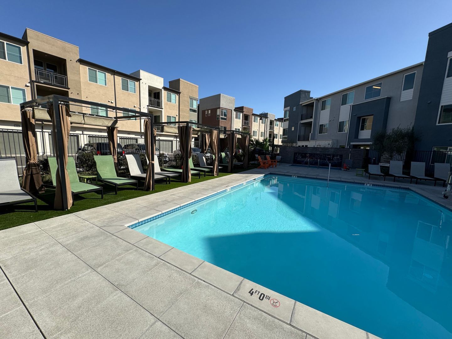 Brand New 1 bedroom, 1 bath Townhome with 2 car tandem garage for lease property image