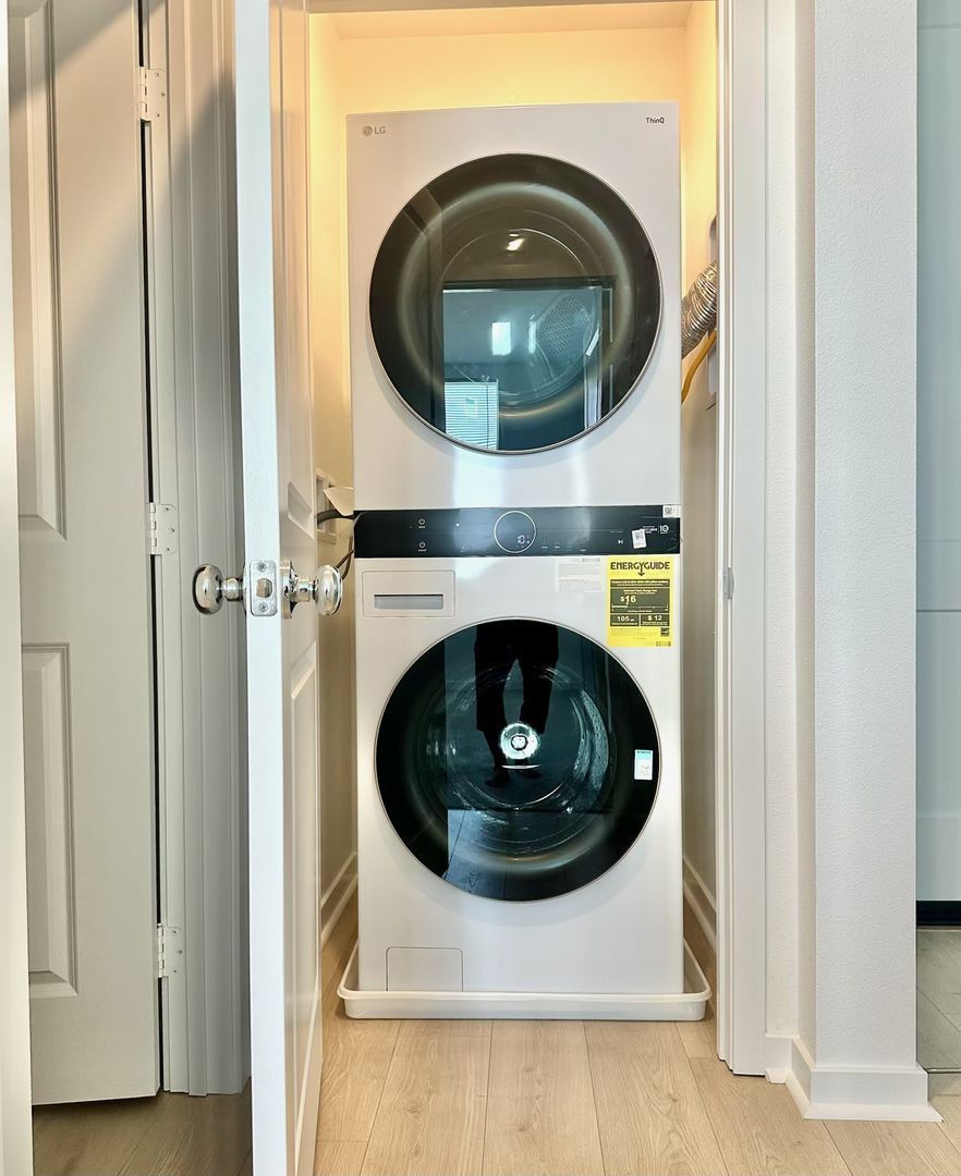 Brand New 1 bedroom, 1 bath Townhome with 2 car tandem garage for lease property image